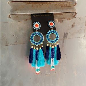 ‘Rebecca Minkoff’ Seed Bead Earrings 🦋 NWT